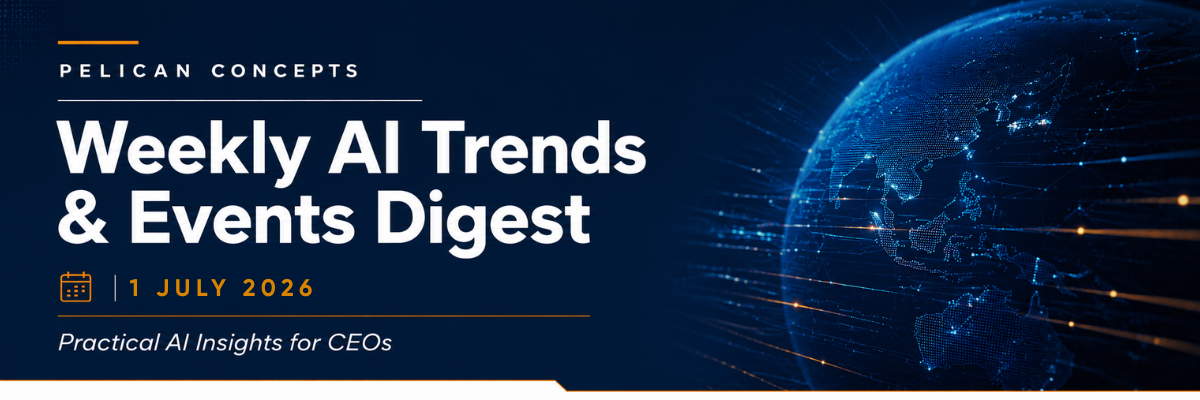 Pelican Concepts Weekly AI Trends & Events Digest